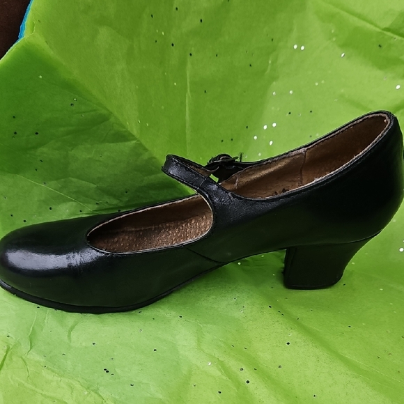 La Regional Shoes - Folklorico Shoes Black Heels